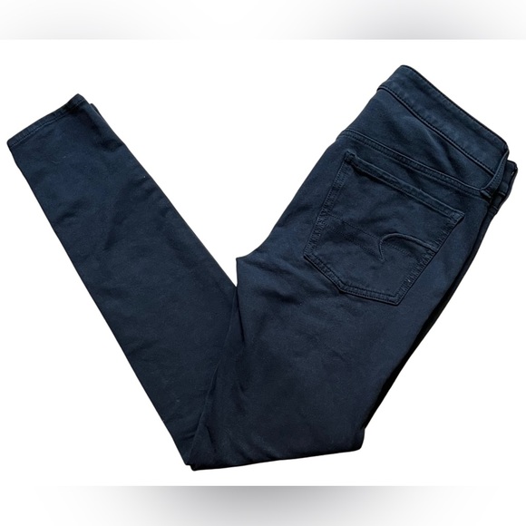 American Eagle Outfitters Black Super Stretch Skinny Jeans - Picture 1 of 7
